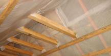 Do-it-yourself insulation of the attic roof Additional insulation of the attic from the inside